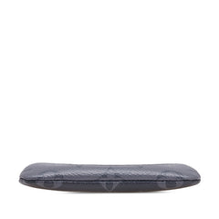 ルイ ヴィトン モノグラム エクリプス ポシェット クレ リバース コインケース 小銭入れ M80905 グレー PVC レザー レディース LOUIS VUITTON 【中古】