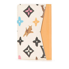 ルイ ヴィトン モノグラム クラギー オーガナイザー ドゥ ポッシュ カードケース 名刺入れ M83336 バニラ ホワイト PVC レザー レディース LOUIS VUITTON 【中古】