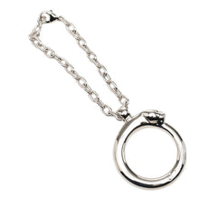 カルティエ パンテール バッグチャーム キーホルダー シルバー メタル レディース CARTIER 中古