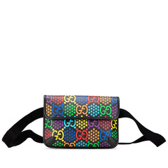 グッチ GGサイケデリック ボディバッグ ウエストバッグ 598113 マルチカラー レザー レディース GUCCI 【中古】