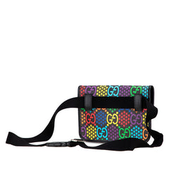 グッチ GGサイケデリック ボディバッグ ウエストバッグ 598113 マルチカラー レザー レディース GUCCI 【中古】
