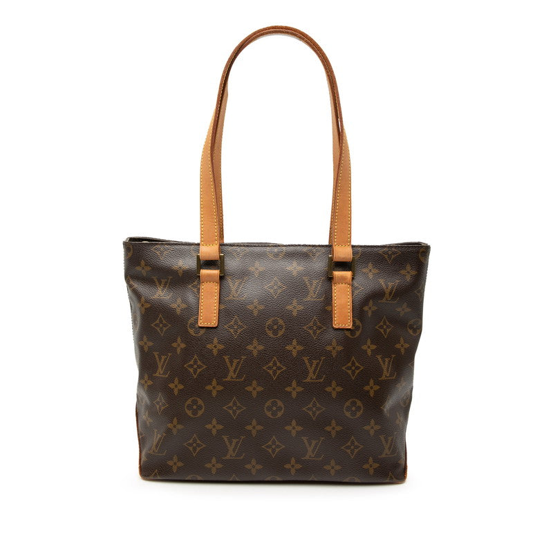 ルイ ヴィトン モノグラム カバピアノ トートバッグ ショルダーバッグ M51148 ブラウン PVC レザー レディース LOUIS VUITTON 【中古】
