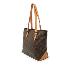 ルイ ヴィトン モノグラム カバピアノ トートバッグ ショルダーバッグ M51148 ブラウン PVC レザー レディース LOUIS VUITTON 【中古】