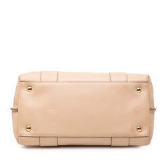 サルヴァトーレフェラガモ ガンチーニ ハンドバッグ ショルダーバッグ 2WAY DH21-D941 ベージュ カーフレザー レディース Salvatore Ferragamo 【中古】