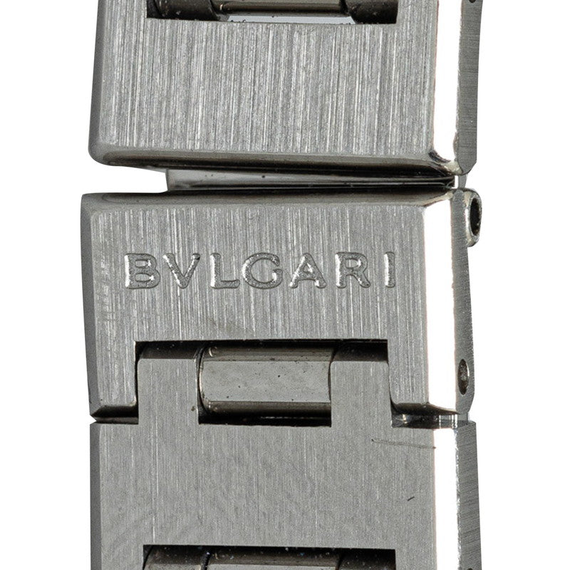 ブルガリ ブルガリブルガリ 腕時計 BB26SS クオーツ ブラック文字盤 ステンレススチール レディース BVLGARI 【中古】