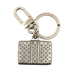 ルイ ヴィトン モノグラム ザ シリウス トラベル キーホルダー バッグチャーム M62717 シルバー メタル レディース LOUIS VUITTON 【中古】