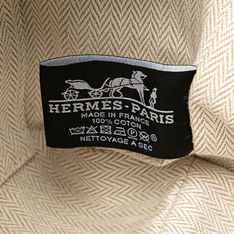 エルメス ブリッド ア ブラック PM ポーチ ハンドバッグ ブルーマリン ネイビー トワルアッシュ レディース HERMES 【中古】