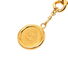 シャネル ココマーク 31 Rue Cambon ロゴ ヴィンテージ コイン プレート チェーンベルト ゴールド メッキ レディース CHANEL 【中古】
