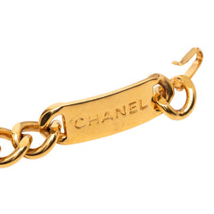 シャネル ココマーク 31 Rue Cambon ロゴ ヴィンテージ コイン プレート チェーンベルト ゴールド メッキ レディース CHANEL 【中古】