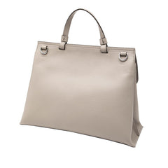 グッチ バンブー デイリー ショルダーバッグ ハンドバッグ 2WAY 392013 グレー レザー レディース GUCCI 【中古】