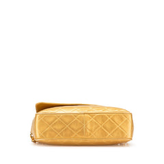 シャネル マトラッセ ココマーク ココボール チェーンショルダーバッグ ゴールド ラムスキン レディース CHANEL 【中古】