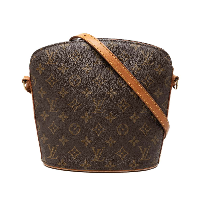 ルイ ヴィトン モノグラム ドル―オ 斜め掛け ショルダーバッグ M51290 ブラウン PVC レザー レディース LOUIS VUITTON 【中古】