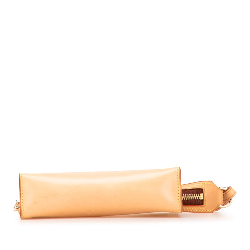 ルイ ヴィトン カバ アンブル 付属 ポーチ ブラウン レザー レディース LOUIS VUITTON 【中古】