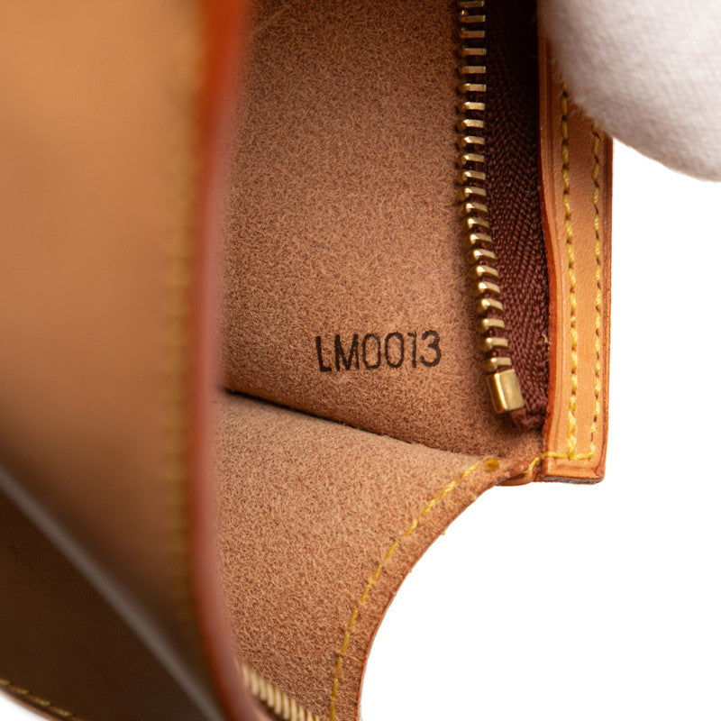 ルイ ヴィトン カバ アンブル 付属 ポーチ ブラウン レザー レディース LOUIS VUITTON 【中古】