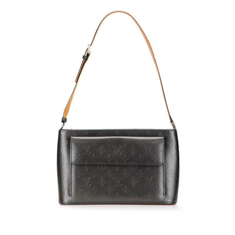 ルイ ヴィトン モノグラム マット アルストン ワンショルダーバッグ M55122 ノワール ブラック レザー レディース LOUIS VUITTON 【中古】