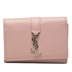 サンローラン YSLロゴ 6連 キーケース 438963 ピンク レザー レディース SAINT LAURENT 【中古】