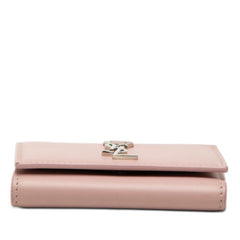 サンローラン YSLロゴ 6連 キーケース 438963 ピンク レザー レディース SAINT LAURENT 【中古】