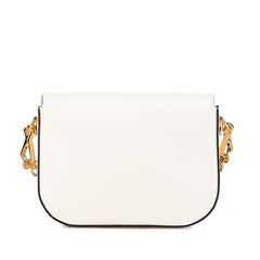 グッチ × アディダス adidas ホースビット 斜め掛け ショルダーバッグ 658574 ホワイト ブラック レザー レディース GUCCI 【中古】