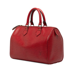 ルイ ヴィトン エピ スピーディ25 ボストンバッグ M59237 カスティリアンレッド レザー レディース LOUIS VUITTON 【中古】