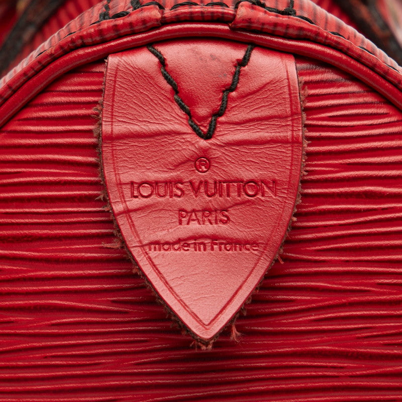 ルイ ヴィトン エピ スピーディ25 ボストンバッグ M59237 カスティリアンレッド レザー レディース LOUIS VUITTON 【中古】