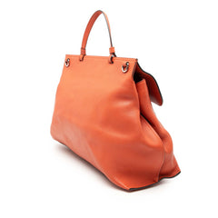 グッチ バンブー デイリー トートバッグ ショルダーバッグ 2WAY 370830 レッド レザー レディース GUCCI 【中古】