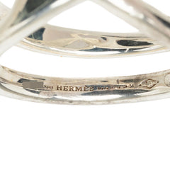 エルメス シェーヌダンクル パンク リング 指輪 #54 SV925 シルバー レディース HERMES 中古