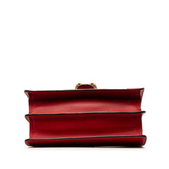 グッチ ディオニュソス バンブー ハンドバッグ ショルダーバッグ 2WAY 448075 レッド レザー レディース GUCCI 【中古】