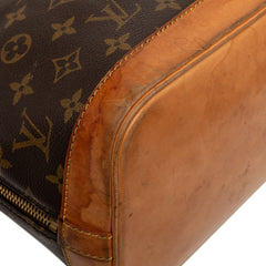 ルイ ヴィトン モノグラム アルマPM 旧型 ハンドバッグ M51130 ブラウン PVC レザー レディース LOUIS VUITTON 【中古】