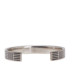 ルイ ヴィトン ダミエカラーズ ジョンク バングル M62492 シルバー メタル レディース LOUIS VUITTON 【中古】