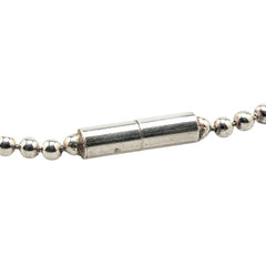 グッチ ドッグタグ IDタグ ボールチェーン ペンダントネックレス SV925 シルバー レディース GUCCI 【中古】