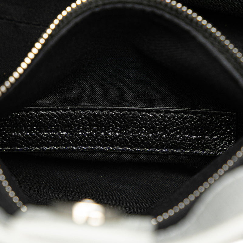 バレンシアガ ショッピングトート XXS ハンドバッグ ショルダーバッグ 2WAY 597858 グレー レザー レディース BALENCIAGA 【中古】