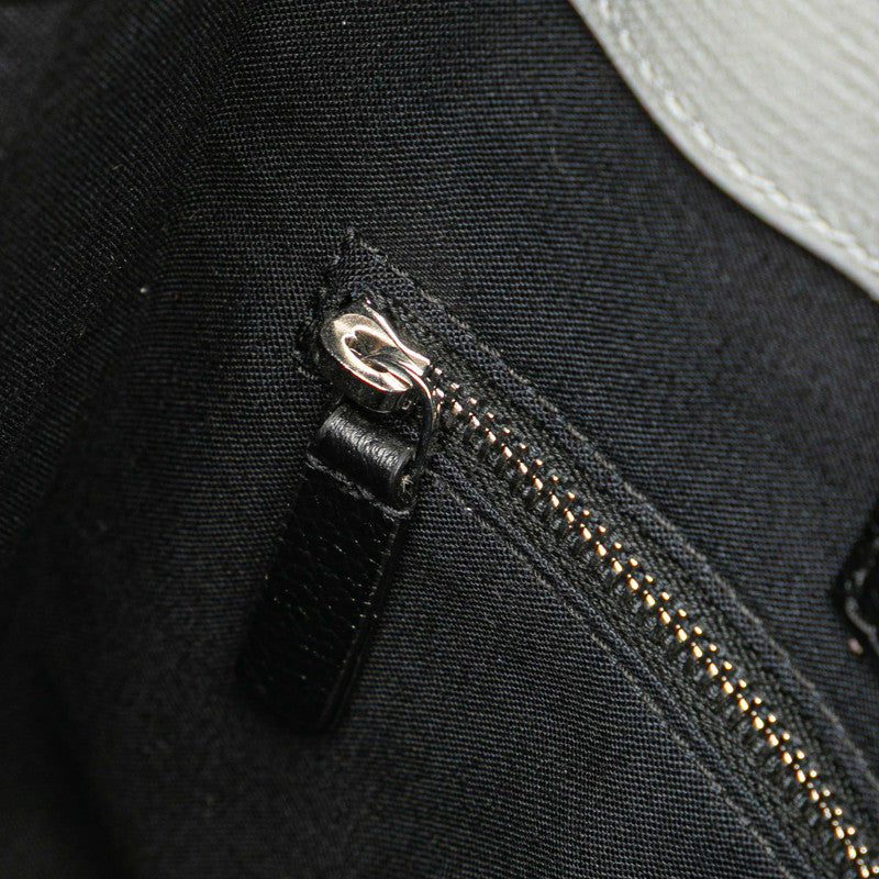 バレンシアガ ショッピングトート XXS ハンドバッグ ショルダーバッグ 2WAY 597858 グレー レザー レディース BALENCIAGA 【中古】