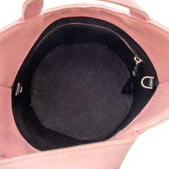 バレンシアガ ウェーブ XS ハンドバッグ ショルダーバッグ バケット 2WAY 619979 ピンク キャンバス レディース BALENCIAGA 【中古】
