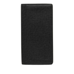 ルイ ヴィトン タイガ ポルトフォイユ ロン 長財布 M33402 ノワール ブラック レザー メンズ LOUIS VUITTON 中古