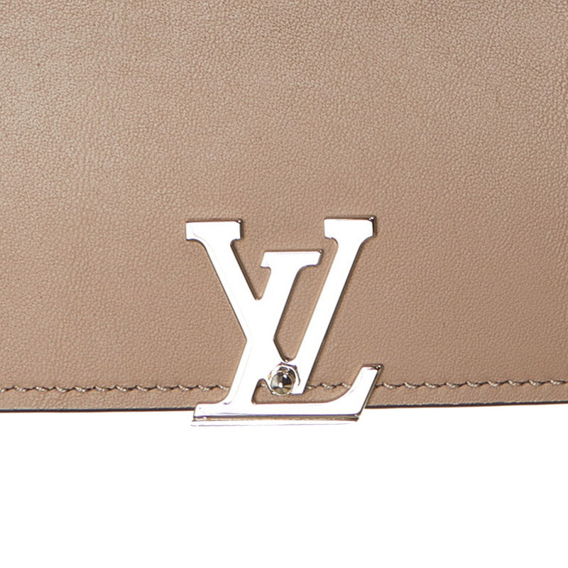 ルイ ヴィトン ポルトフォイユ カプシーヌ コンパクト 三つ折り財布 M62156 ピンク トリヨンレザー レディース LOUIS VUITTON 【中古】