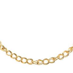 シャネル チェーン ネックレス ゴールド メッキ レディース CHANEL 中古