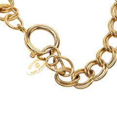 シャネル チェーン ネックレス ゴールド メッキ レディース CHANEL 中古