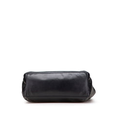 シャネル フリンジ ココマーク トートバッグ ブラック ラムスキン レディース CHANEL 【中古】