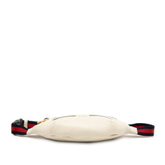 グッチ ロゴ シェリーライン ボディバッグ ウエストバッグ ショルダーバッグ 527792 ベージュ マルチカラー レザー レディース GUCCI 【中古】