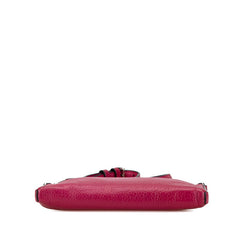 ロエベ ヘリテージ ショルダーバッグ ピンク レザー レディース LOEWE 【中古】