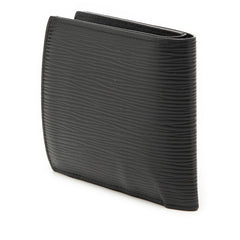 ルイ ヴィトン エピ ポルトフォイユ マルコNM 二つ折り財布 M62289 ノワール ブラック レザー レディース LOUIS VUITTON 【中古】