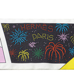 エルメス ツイリー Factory Suite ファクトリー スイート スカーフ マルチカラー シルク レディース HERMES 【中古】