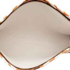 ルイ ヴィトン LVクラフィティ ポッシュ トワレ26 クラッチバッグ セカンドバッグ M45477 クレーム カラメル PVC レザー レディース LOUIS VUITTON 【中古】