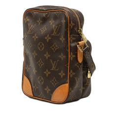 ルイ ヴィトン モノグラム アマゾン 斜め掛け ショルダーバッグ M45236 ブラウン PVC レザー レディース LOUIS VUITTON 【中古】