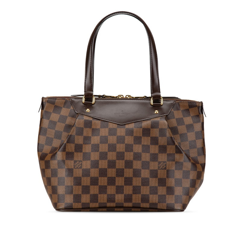 ルイ ヴィトン ダミエ ウェストミンスターPM ハンドバッグ N41102 ブラウン PVC レザー レディース LOUIS VUITTON 【中古】