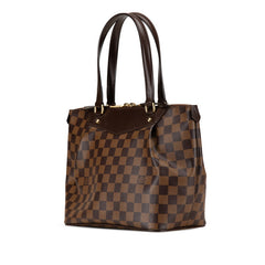 ルイ ヴィトン ダミエ ウェストミンスターPM ハンドバッグ N41102 ブラウン PVC レザー レディース LOUIS VUITTON 【中古】