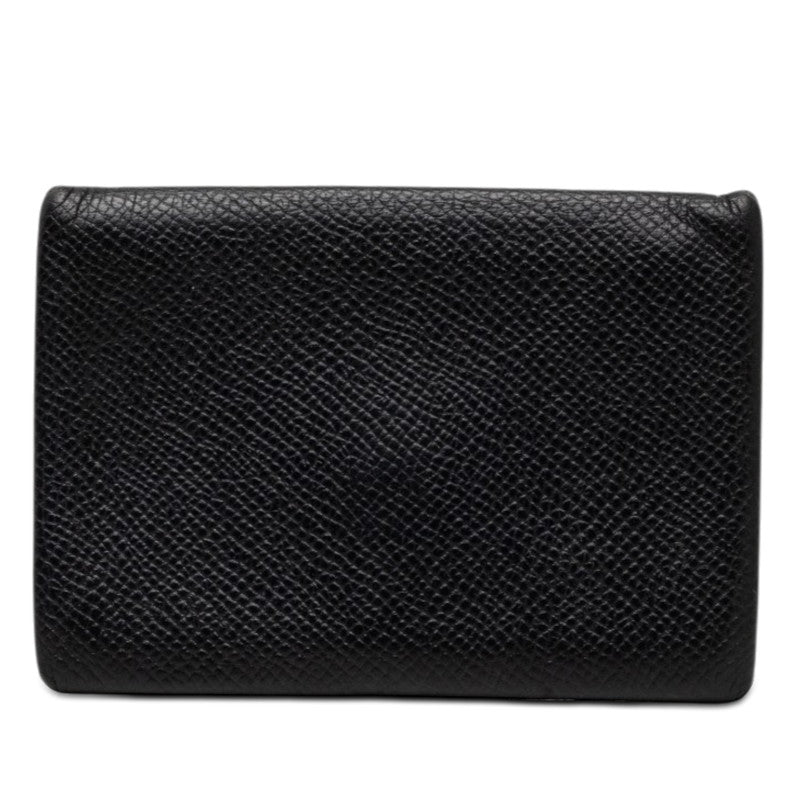 エルメス カルヴィデュオ 名刺入れ 小銭入れ ブラック ヴォーエプソン レディース HERMES 【中古】
