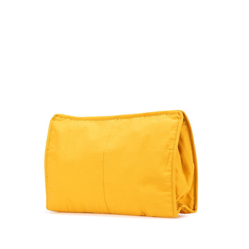 エルメス タピドセル ポーチ イエロー キャンバス レディース HERMES 【中古】