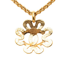 シャネル ココマーク ヴィンテージ ネックレス ゴールド メッキ レディース CHANEL 【中古】