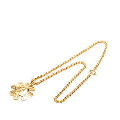 シャネル ココマーク ヴィンテージ ネックレス ゴールド メッキ レディース CHANEL 【中古】